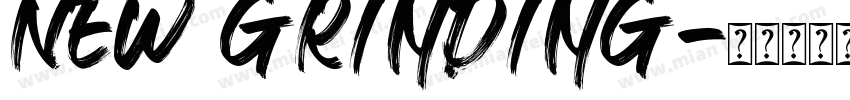 New grinding字体转换